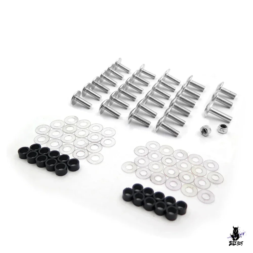 互換品 Honda CBR900RR/929RR/954RR フェアリングボルトキット アルミニウム_4