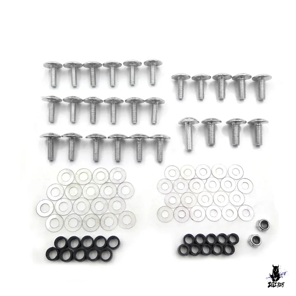 互換品 Honda CBR900RR/929RR/954RR フェアリングボルトキット アルミニウム_5