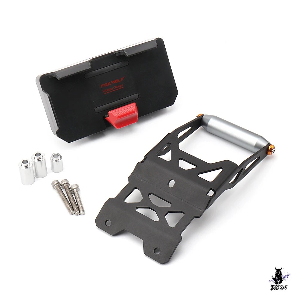 互換品 Ducati DesertX 2023-2024 用 22mm フォンホルダー GPS マウントブラケット_2