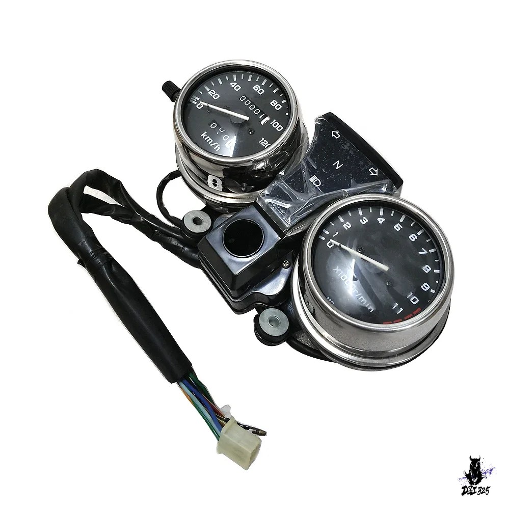 取り替えっこ品 Honda コマーシャル125 用 デジタルスピードメーター タコメーター 走行隔たり計 12V