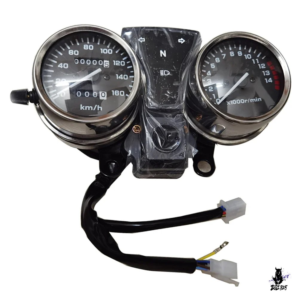 取り替えっこ品 Honda コマーシャル125 用 デジタルスピードメーター タコメーター 走行隔たり計 12V