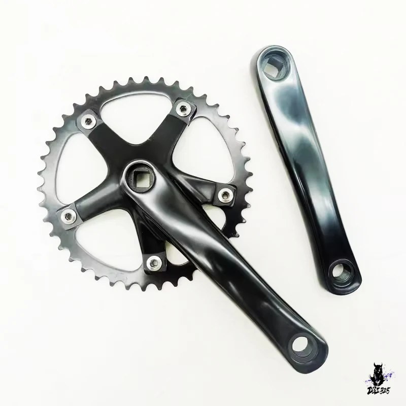 互換品 Taozik バイククランクチェーンホイール 固定ギア 42T 165mm