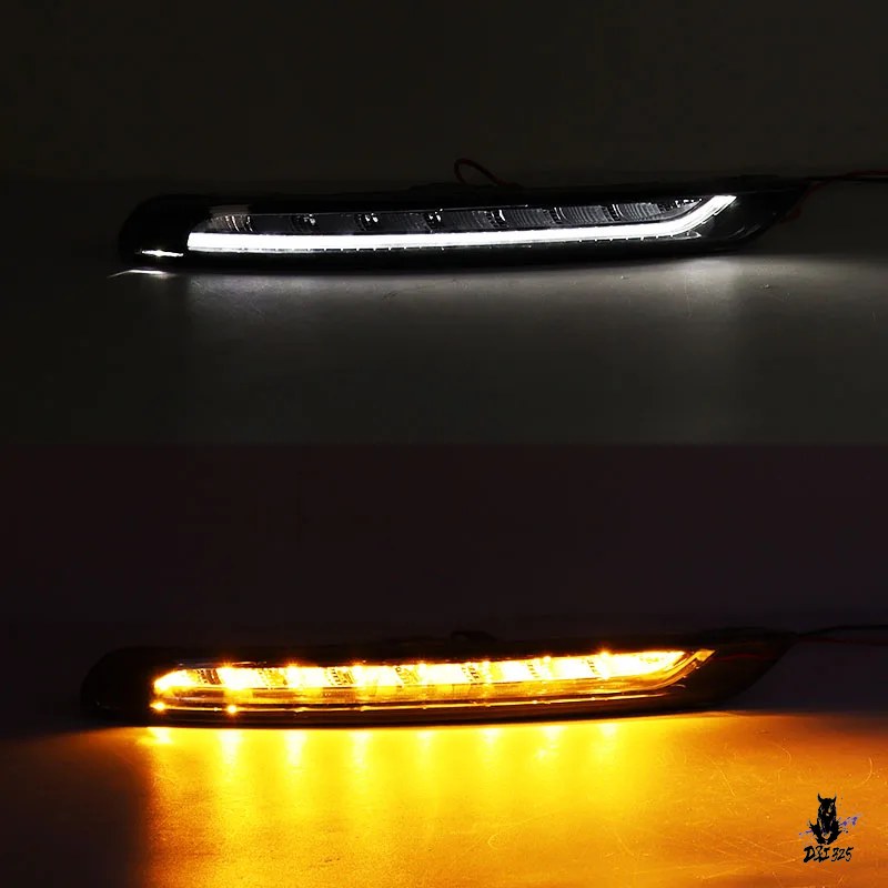 互換品 ポルシェ マカン 2014-2018 用 デイタイムランニングライト LED