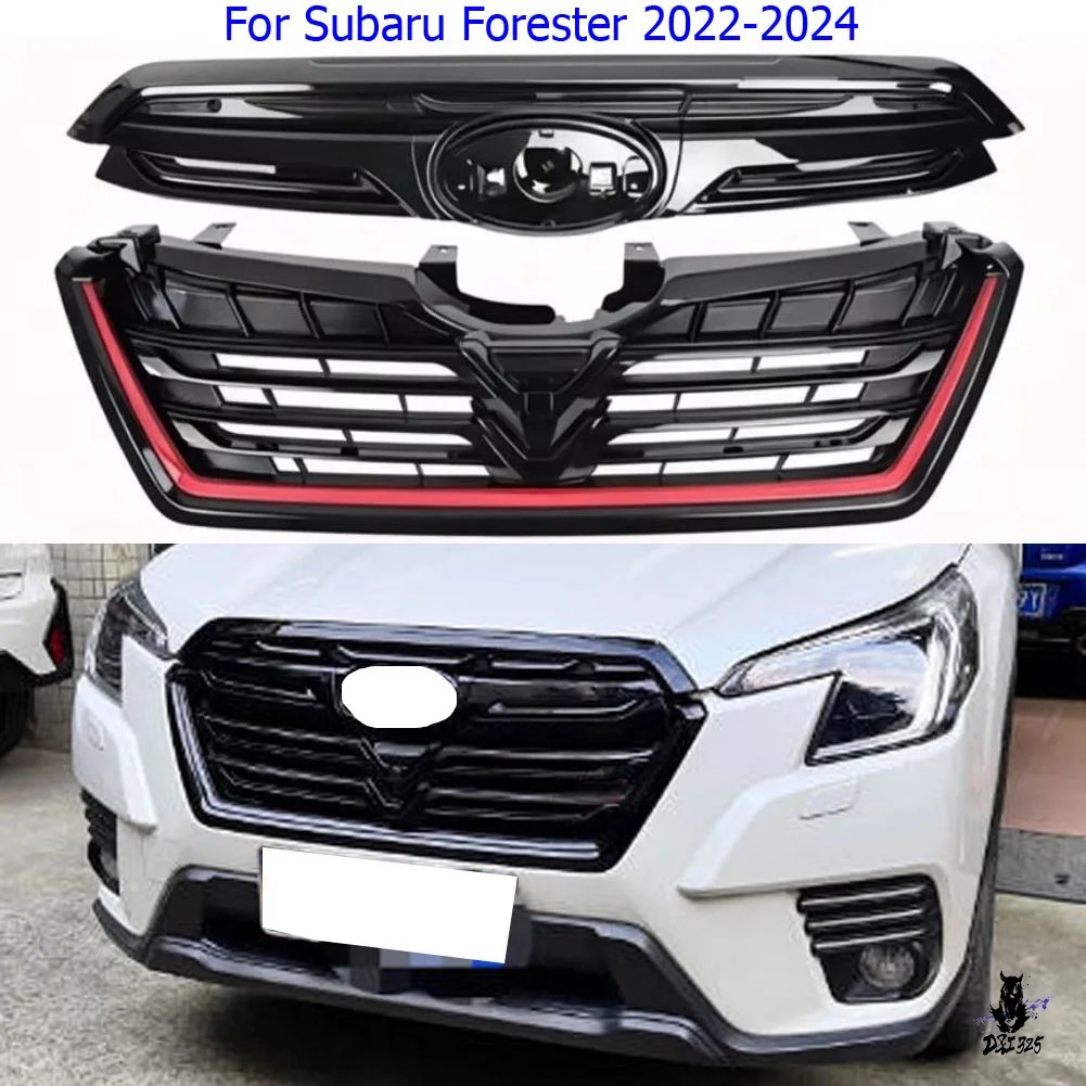 互換品 スバル フォレスター 2022-2024年式 カーボン柄ブラック