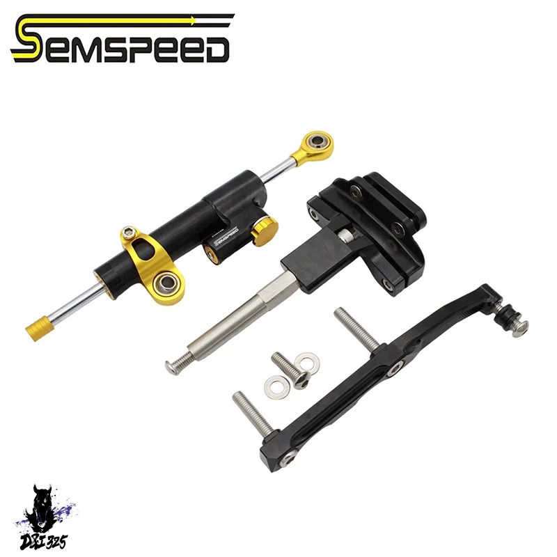 互換品  バイクバイクダンパーステアリング安定化安全制御取付ホルダーヤマハ MT09 MT 09 MT-09 2013-2022._2