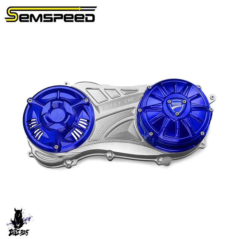 互換品 SEMSPEED バイク トランスミッションカバー エンジン クランク