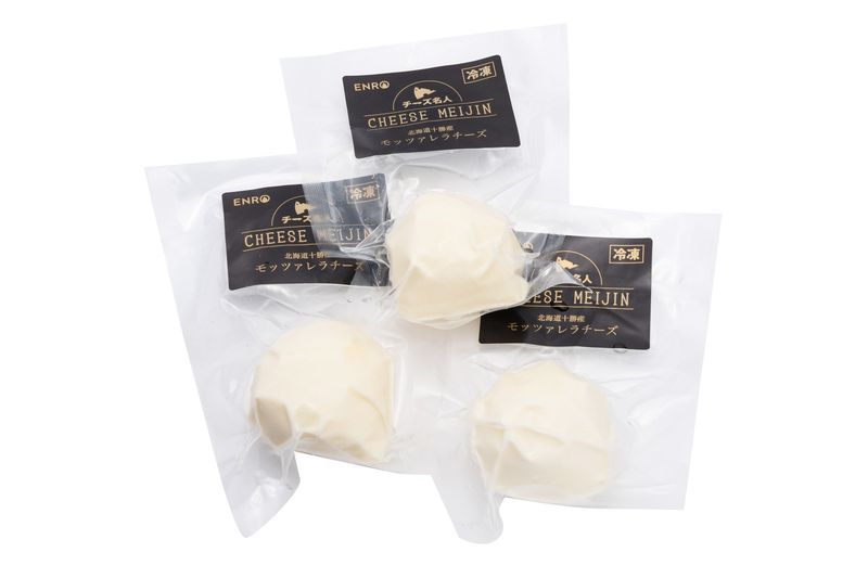 (ENRO公式) 冷凍 チーズ モッツァレラ チーズ名人 真空 100 g x 3個 個包装 関連画像1