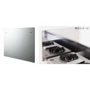 【52様】ガスレンジ3口（防熱板付き） 防熱板W520×D11×H350【裏面ケイカル脚付】BNB-52 : 遠信業務資材苑