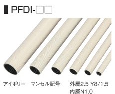 プラフレキφ28×30m【屋外露出用可とう電線管2重管】 古河電工PFD