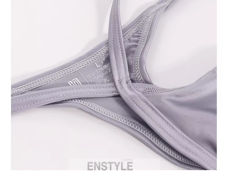 フロントポーチ Tバック メンズ下着 サテン風 男性下着 セクシーインナー enstyle エンスタイル ay703dk