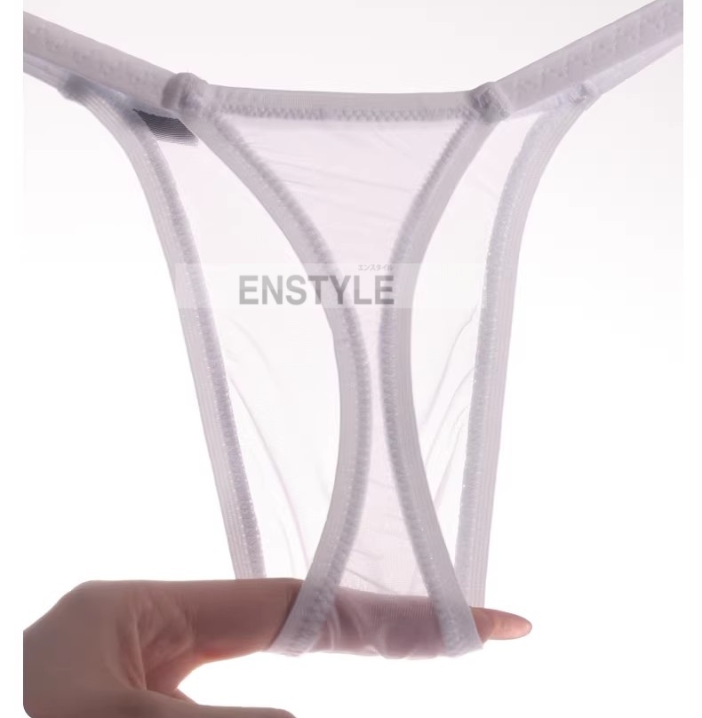 Tバック ユニセックス 男女兼用 軽量超薄 シースルー セクシーインナー enstyle エンスタイル ay732dk