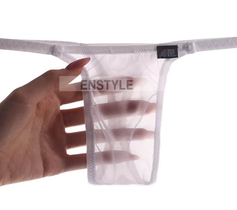 Tバック ユニセックス 男女兼用 軽量超薄 シースルー セクシーインナー enstyle エンスタイル ay732dk