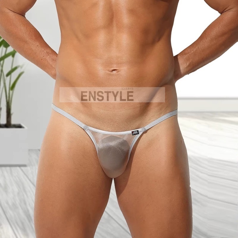 Tバック ユニセックス 男女兼用 軽量超薄 シースルー セクシーインナー enstyle エンスタイル ay732dk