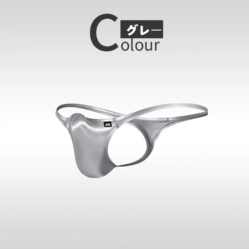 Tバックローライズ 光沢 サテン風 上向き 3D立体構造 セクシー 下着 enstyle エンスタイル ay773dk