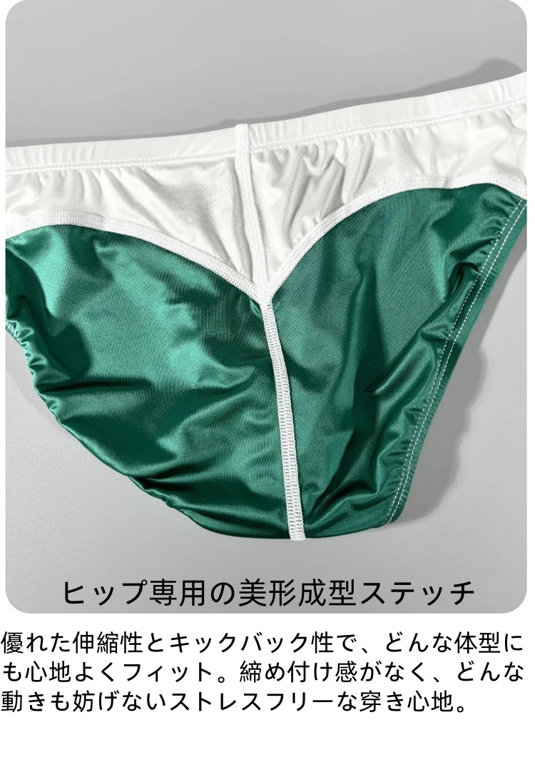 メンズビキニもっこり 男性下着 ローライズ ヒョウ柄 虎柄 メンズインナーセクシー下着 エンスタイル enstyle ay752sj