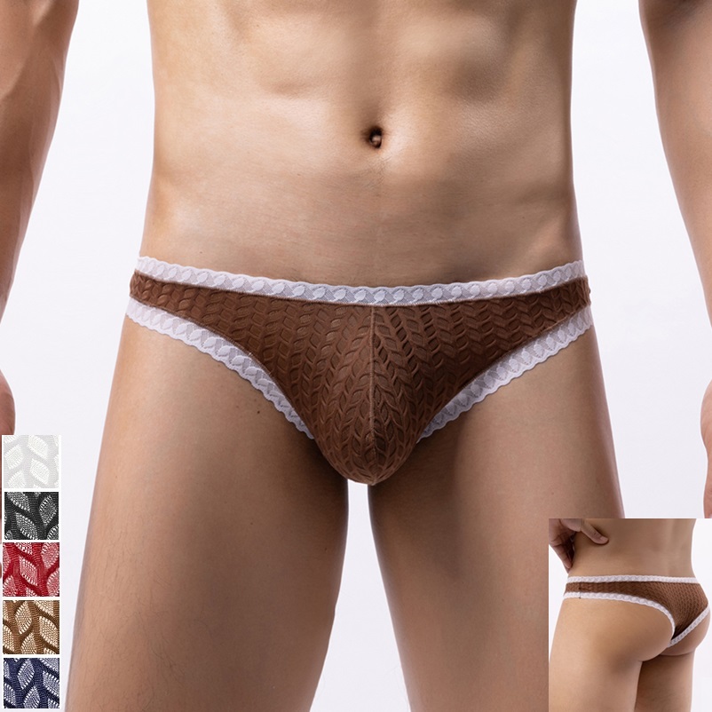 メンズビキニブリーフ 前後同型 リオバックレース 男性下着 セクシー下着 インナーenstyle エンスタイル nk-b883