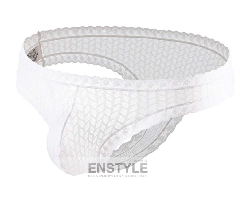 メンズビキニブリーフ 前後同型 リオバックレース 男性下着 セクシー下着 インナーenstyle エンスタイル nk-b883