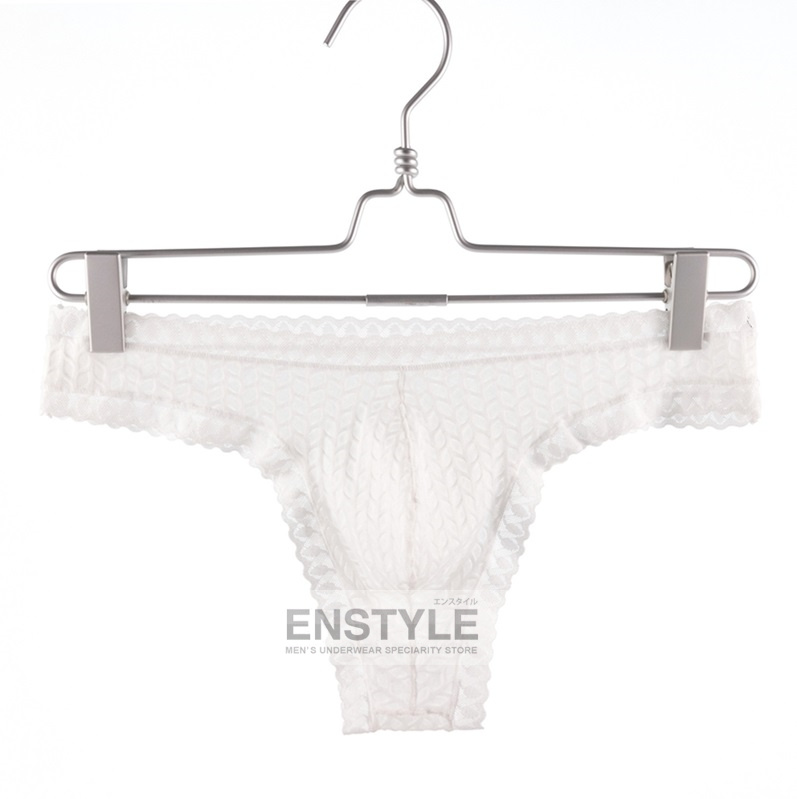 メンズビキニブリーフ 前後同型 リオバックレース 男性下着 セクシー下着 インナーenstyle エンスタイル nk-b883