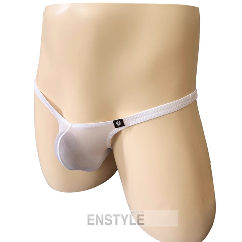 メンズTバックフロントモッコリ 両サイドリング付き 男性下着 セクシーインナー enstyle エンスタイル um0505