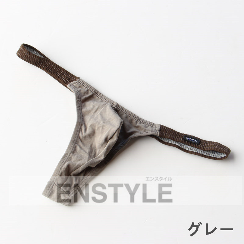 メンズTバック 配色 コットン スーパーローライズ 男性下着 セクシーインナー エンスタイル um0200 | ブランド登録なし | 02