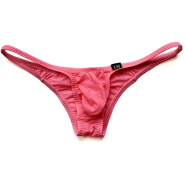 メンズビキニ ハーフバック フロントポーチ大き目 ストレッチ素材 セクシーインナー 男性下着 um3027