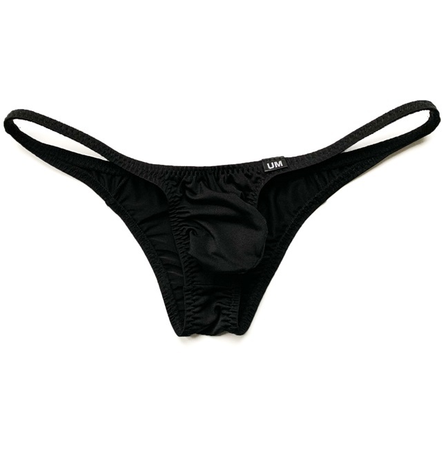 メンズビキニ ハーフバック フロントポーチ大き目 ストレッチ素材 セクシーインナー 男性下着 um3027