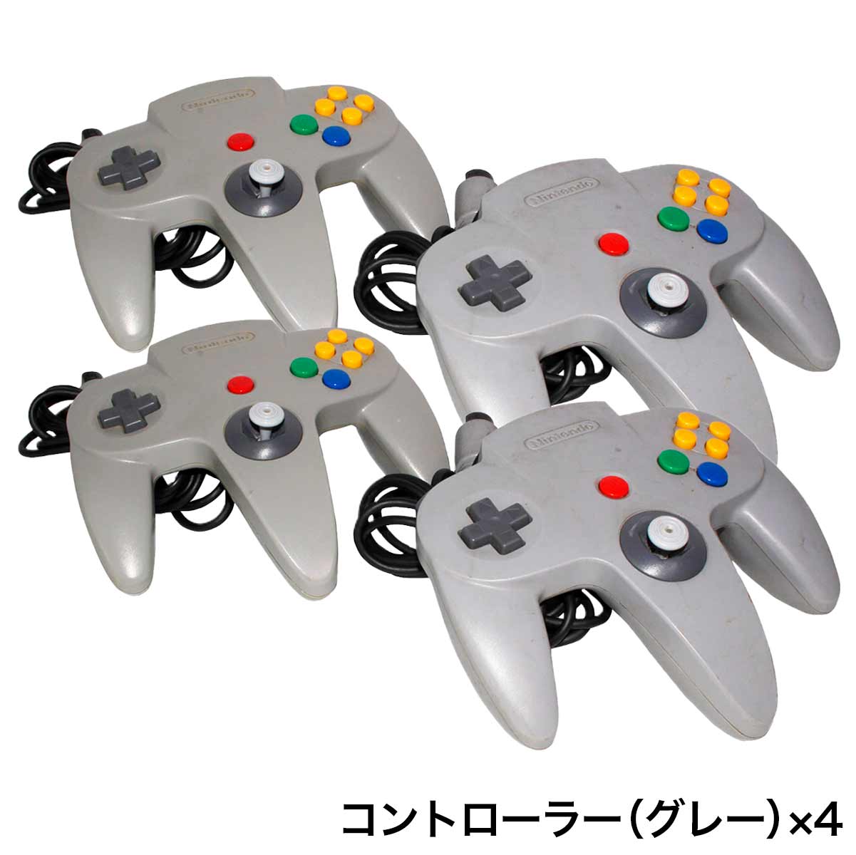 新品即決 NINTENDO 64 2台 コントローラー４個 家庭用ゲーム本体 