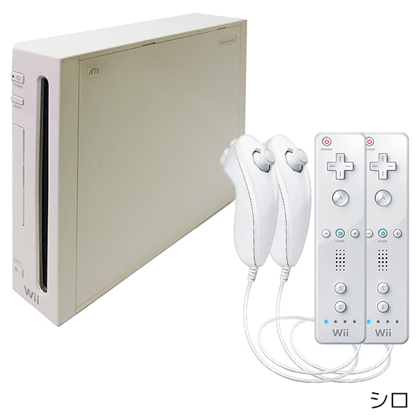 Wii 本体 すぐ遊べるセット 一式 リモコン ヌンチャク 追加セット 選べるカラー 中古 :15525:エンタメ王国 - 通販 -  Yahoo!ショッピング