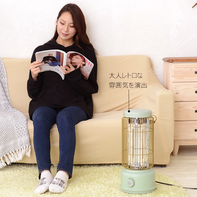 独創的 ヒーター 暖房器具 レトロカーボンヒーター Classic クラシック 70s 電気ストーブ 電気ヒーター スリーアップ かわいい コンパクト 小型 ストーブ 全ての Adeptessaywriters Com