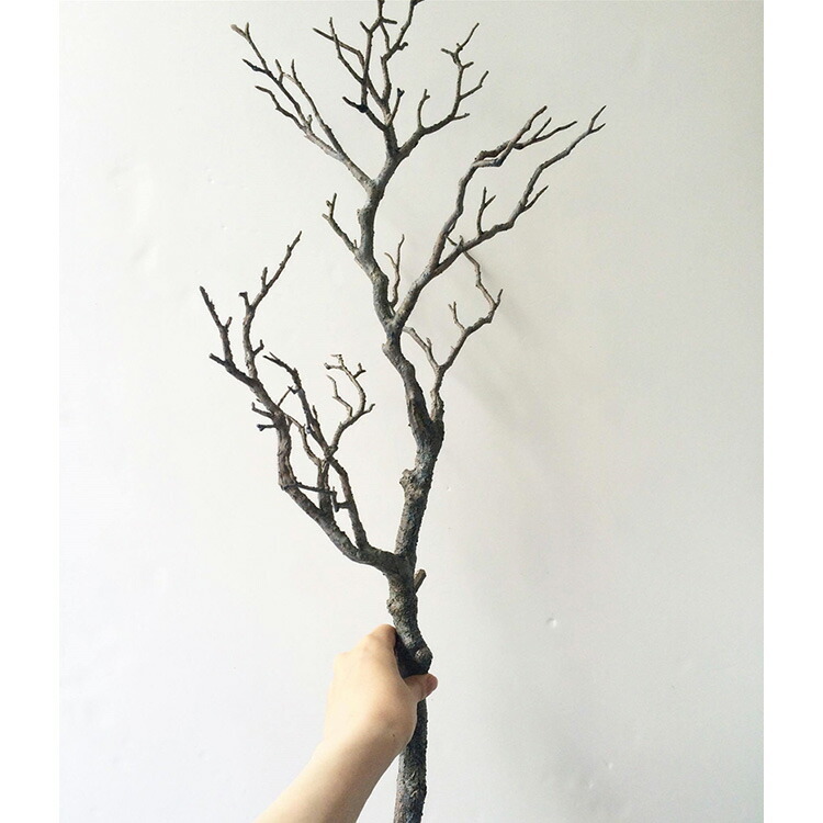 フェイクグリーン ごつごつ木の枝 観葉植物 フェイク グリーン インテリア 雑貨 引っ越し １人暮し 模様替え おしゃれ かわいい 癒し いなざうるす屋 Z エランドショップ 通販 Yahoo ショッピング