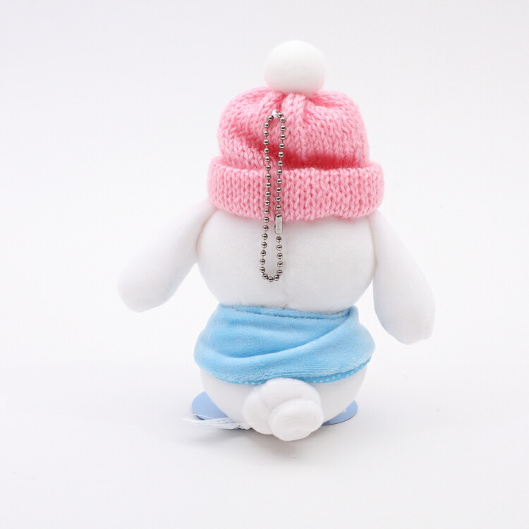 シナモロール ぬいぐるみ シナモロール雪だるまむにゅぐるみボール 