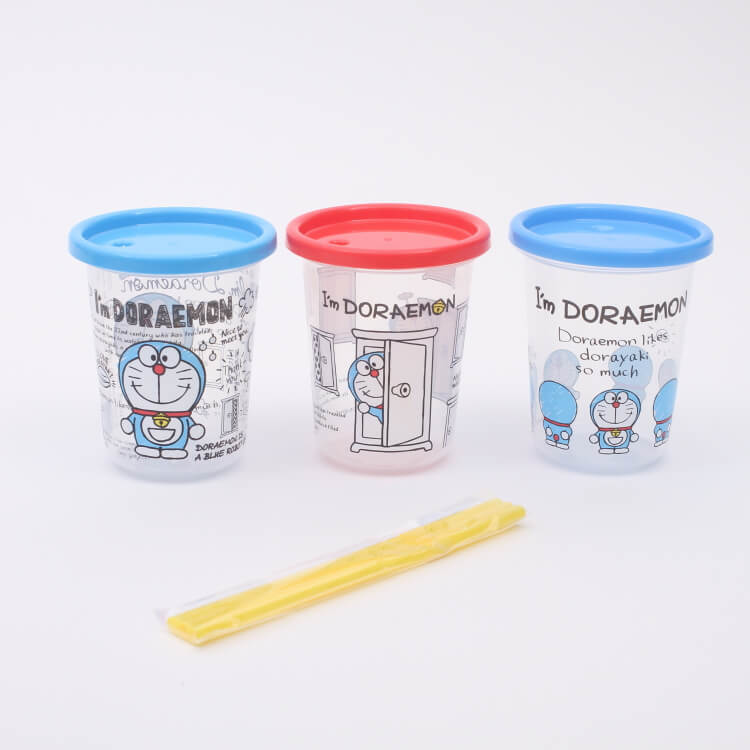 コップ ドラえもん ストロー付タンブラー3ml3個セット I M Doraemon Sih3st ストロー付き カップ コップ プラスチック プラコップ プラカップ 便利 ジュース Z エランドショップ 通販 Yahoo ショッピング