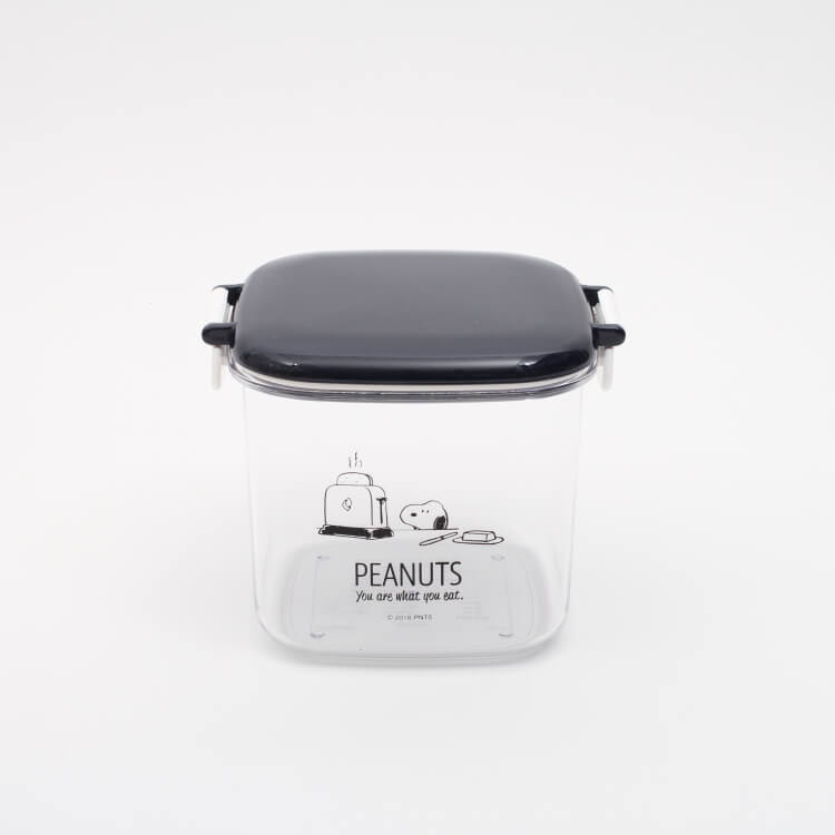 保存容器 スヌーピー タイト保存容器 ピーナッツライフst Rd3 角型 ロック式 密閉容器 クリア容器 スパイスポット ロックタイプ 透明 フタ付き パッキン付き Z エランドショップ 通販 Yahoo ショッピング