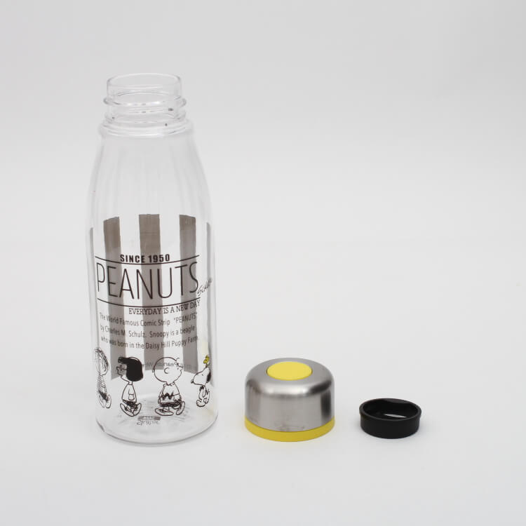 水筒 スヌーピー スタイリッシュブローボトル Snoopy Monokuro Pty5 軽い 軽量 スリム スマート プラスチック 直飲み 透明 クリアボトル ウォーターボトル Z2 生活雑貨 通販 ランデルストア 通販 Yahoo ショッピング