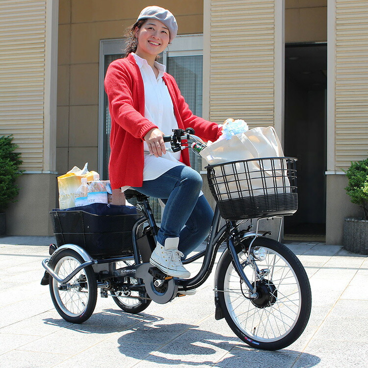 超歓迎】 スーパーぎおん ショップ電動アシスト三輪自転車SBミムゴ