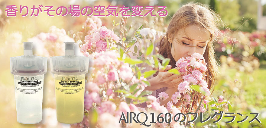 アロマディフューザー 水を使わない PROLITEC AirQ160 ディフューザー