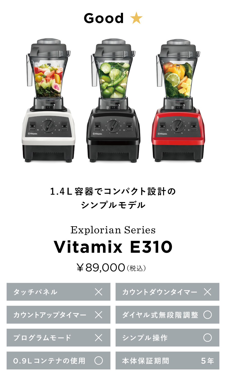 Vitamix（バイタミックス） 【バイタミックス 公式】【母の日CP