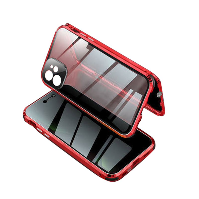 全面クリア 360度フルカバーケース 覗き見防止 iPhoneケース 16e