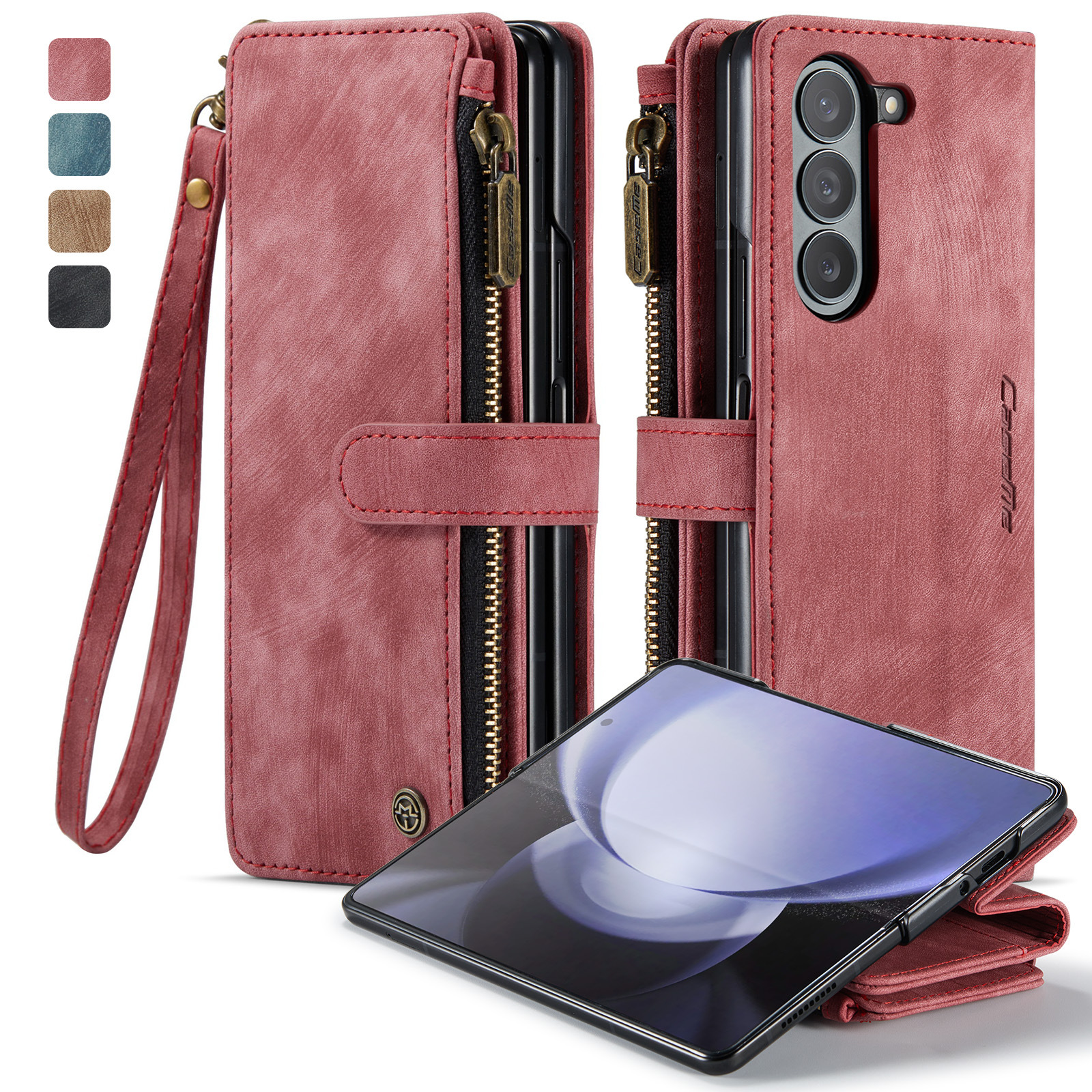 galaxy z fold7 ケース 手帳型 ストラップ付き ギャラクシー Z Fold7 S