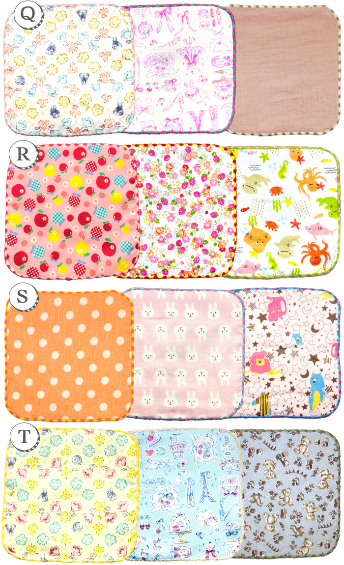 COCO WALK（ココウォーク） 【メール便のみ送料無料】ミニハンカチ 3枚