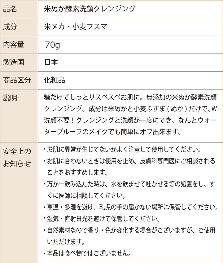 みんなでみらいを（minnade miraio） 3点セット 米ぬか酵素 「洗顔