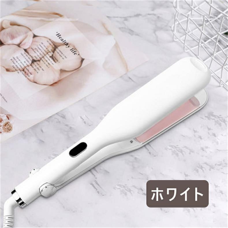 ウェーブアイロン カールアイロン カール ウェーブ 25mm 初心者向け コテ コテ ヘアケア やけど防止 セラミック 簡単 | ブランド登録なし | 01