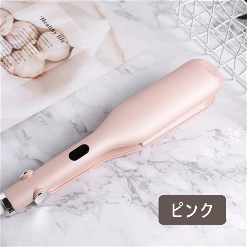 ウェーブアイロン カールアイロン カール ウェーブ 25mm 初心者向け コテ コテ ヘアケア やけど防止 セラミック 簡単 | ブランド登録なし | 02