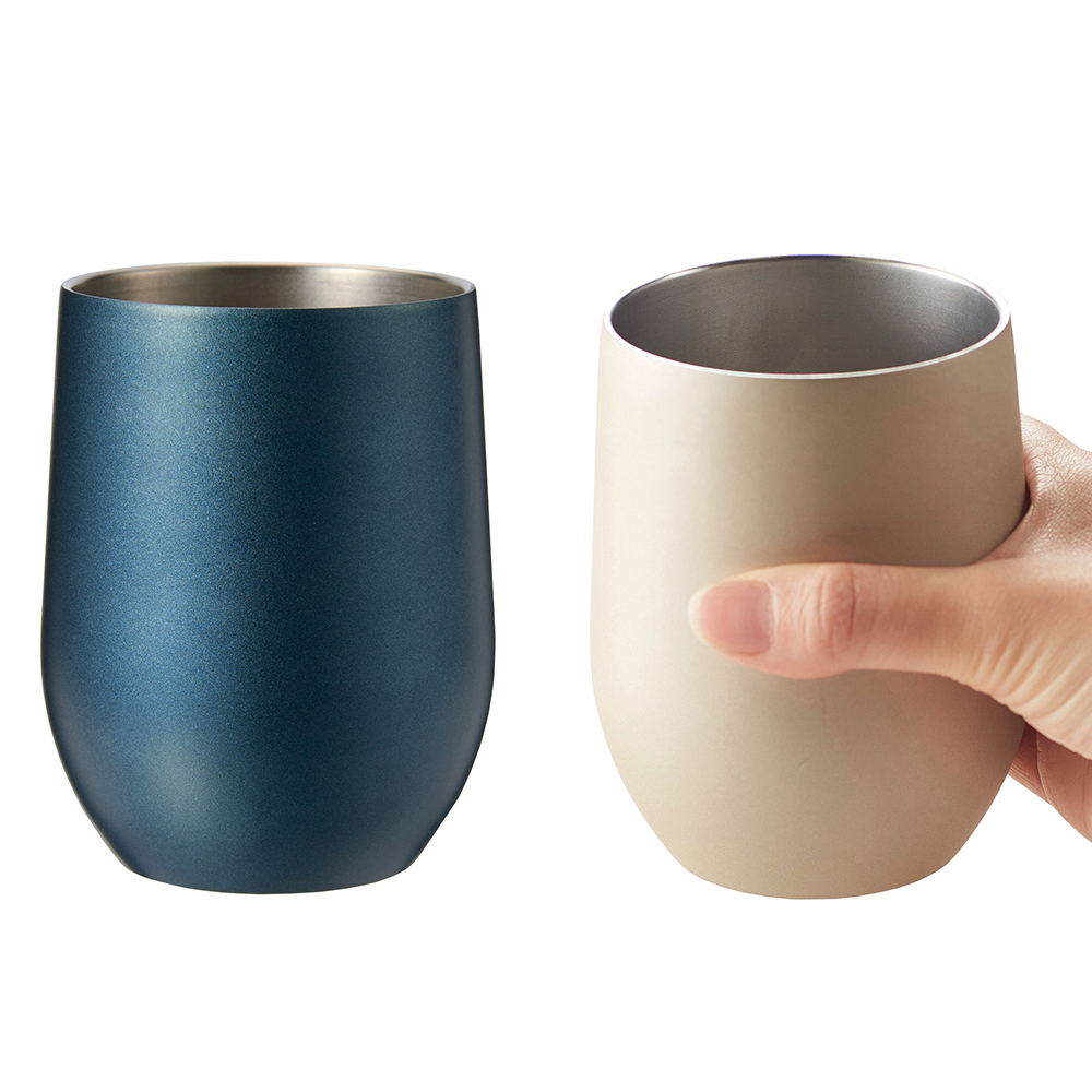 2024年改良品 2個セット 390ml タンブラー 真空 断熱 かわいい 結露しにくい 温度キープ 大きめ 新生活 | 内海産業 | 02