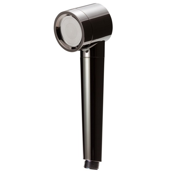ホリスティックキュア シャワーヘッド ブラック CISWH-X09B シルバー