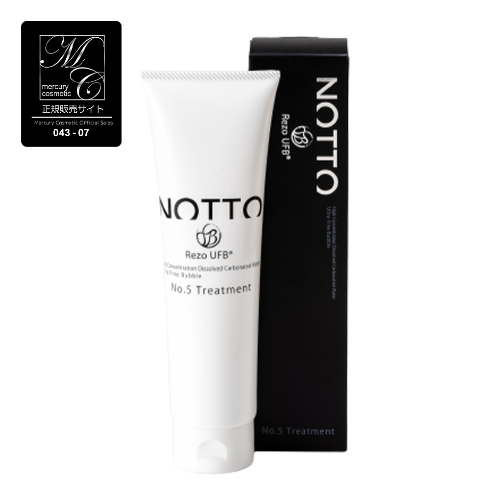 No.1 シャンプー NOTTO 250ml ウルトラファインバブル 炭酸 UFB ノット
