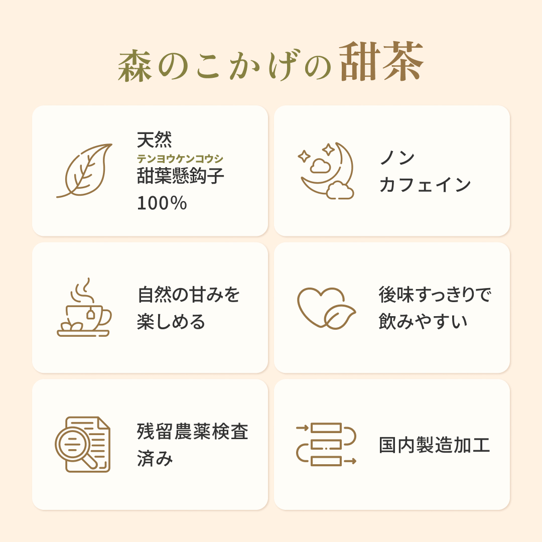甜茶 てんちゃ 2g×100p ティーバッグ お徳用 てんようけんこうし (残留農薬検査済) 北海道 沖縄 離島も無料配送可 森のこかげ 売れ筋 健徳T 関連画像2