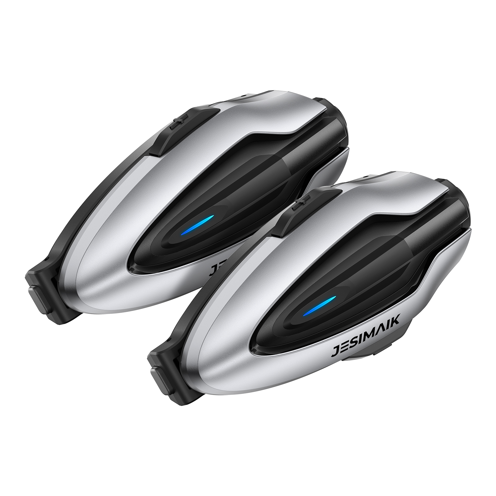 JESIMAIK 2台セット バイク用 インカム 磁気式マウント メッシュ2.0