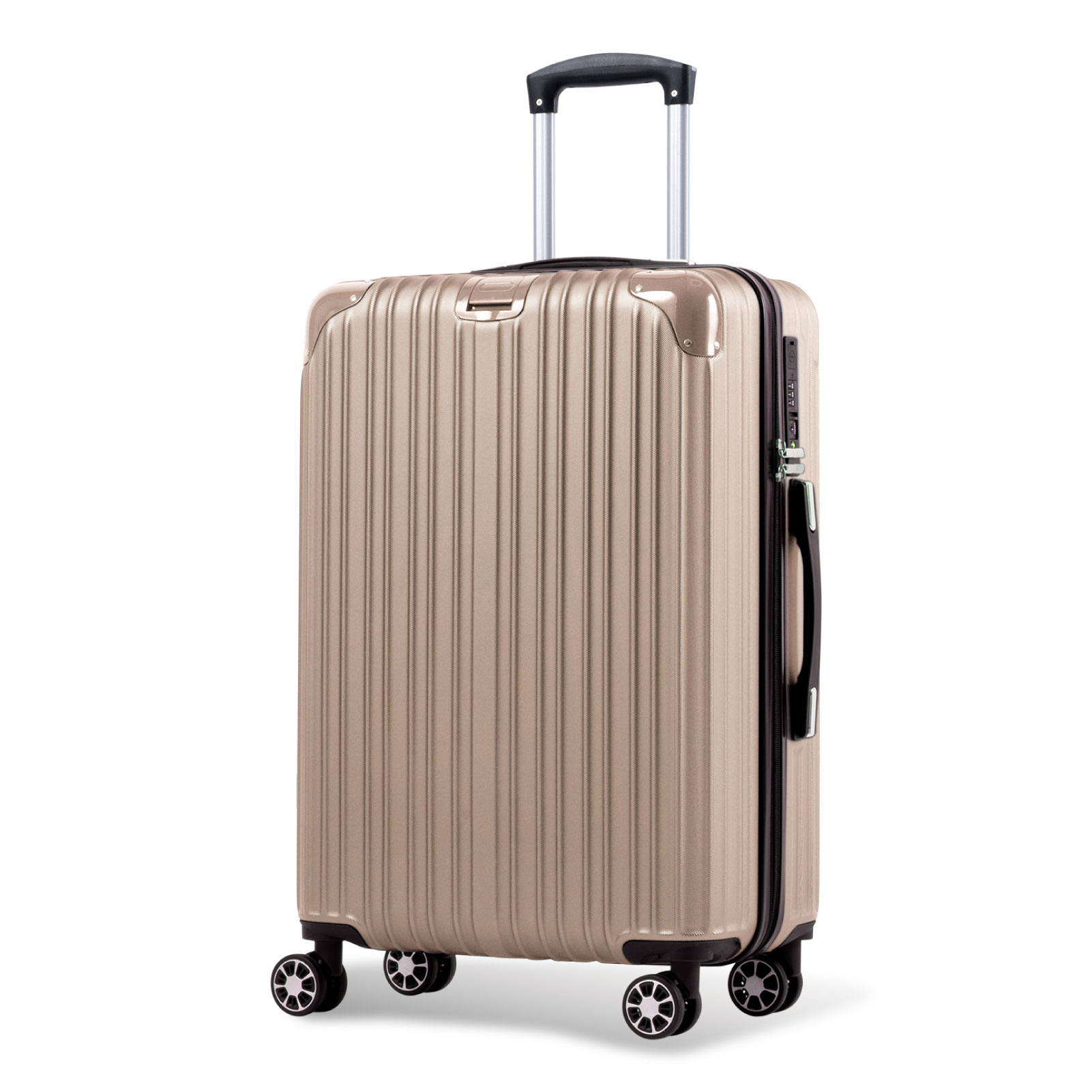 スーツケース USBポート付き キャリーケース Lサイズ キャリーバッグ 7