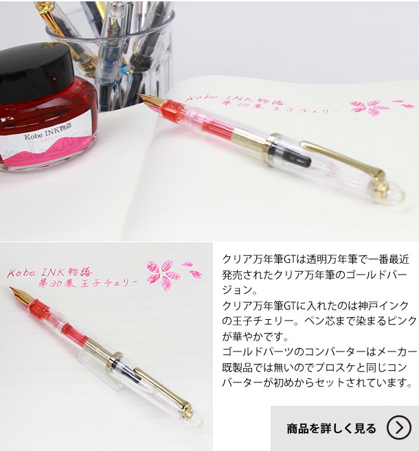 名入れ対象商品】NAGASAWA オリジナル万年筆 ブラックプロスケ MS